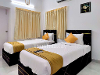 Bedroom two of Pontmain TrustedStay Service Apartment in Mugalivakkam, Chennai